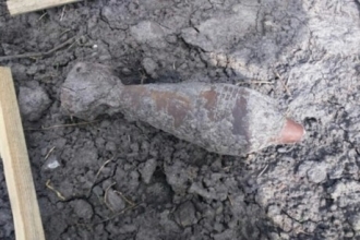 В окрестностях Барнаула обнаружили мину
