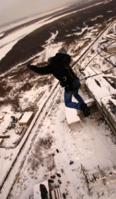 Барнаульские джамперы прыгали со 108 метров