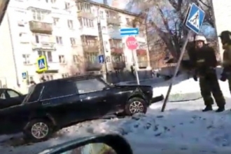В Барнауле произошло массовое ДТП