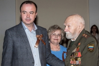 Ветеранов тепло поздравили в Истринском районе Подмосковья