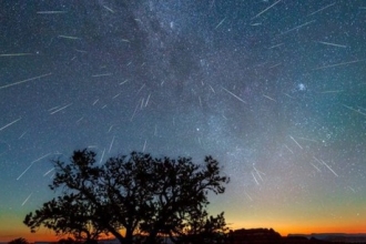 В ночь с 8 на 9 октября в Алтайском крае можно наблюдать метеорный поток Дракониды