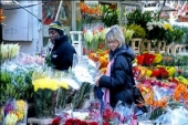 На цветочном рынке Барнаула скандал