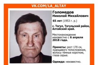 В Алтайском крае третий месяц ищут пропавшего пенсионера