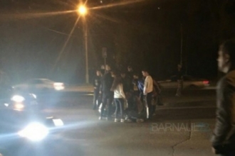 В Барнауле на перекрестке сбили пешехода