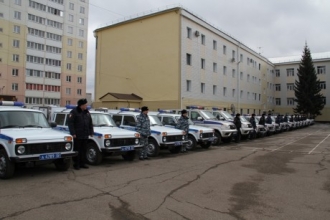 Более 40 новых авто получила полиция Алтайского края
