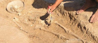 В центре города Барнаула строители нашли человеческие останки