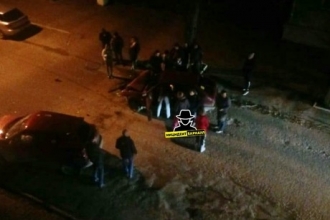 В ночном ДТП в Барнауле пострадали два человека
