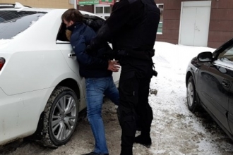 В Барнауле прошло силовое задержание 