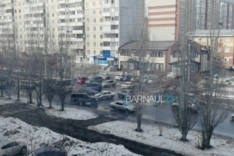 В Барнауле произошло новое ДТП