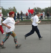 Барнаульские любители бега, самому старшему из которых 85 лет, отмечают день рождения клуба «Олимп-250»