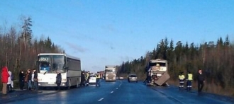 В Барнауле из-за столкнувшихся автобусов пострадали 5 пассажиров