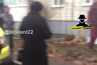 В Барнауле из окна выпала женщина