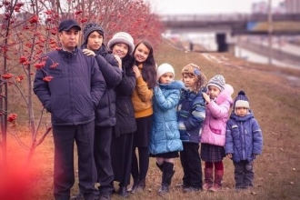 За последнюю пятилетку количество многодетных семей в Алтайском крае выросло на три четверти