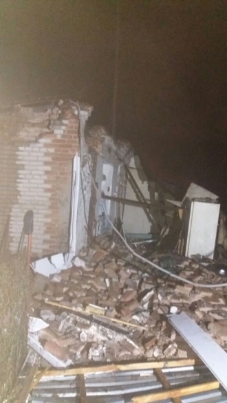 В Рубцовске произошел взрыв газа в жилом доме