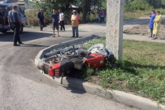 В Бийске в ДТП погиб мотоциклист