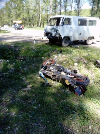 В Алтайском крае погиб 16-летний мотоциклист