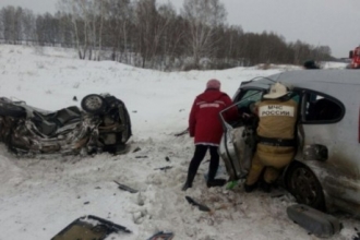 На трассе Барнаул-Новосибирск погибли двое человек в ДТП