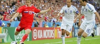 Euro-2012: «Греция - Россия» в фан-зоне столицы Алтая