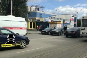 В Барнауле водитель наехал на мальчика-пешехода