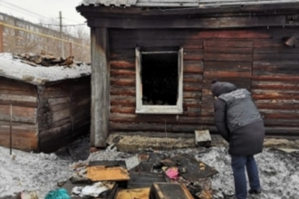 В Барнауле в пожаре погибли отец и дочь