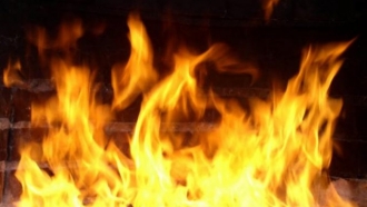 В Рубцовске произошёл пожар в жилом доме