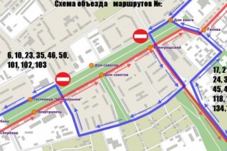 Для репетиции парада Победы в Бийске перекроют дороги в центре