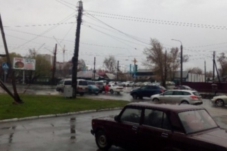 В Барнауле из-за ДТП заняты две полосы