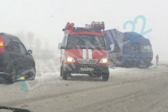 В Алтайском крае в ДТП пострадали люди 