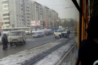 В Барнауле произошло очередное ДТП