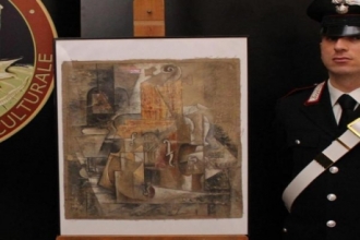 Утерянная картина Пабло Пикассо обнаружена у римского пенсионера