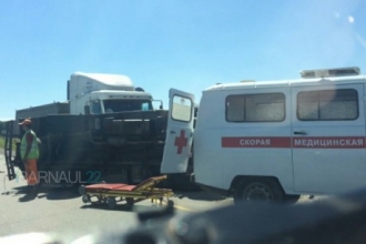 В Алтайском крае произошло ДТП с фурой