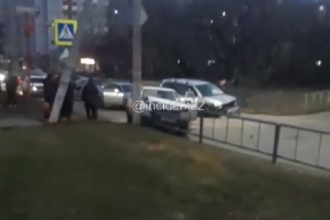 В Новоалтайске в ДТП пострадали три человека