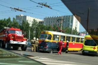 В Барнауле на рельсах произошла авария